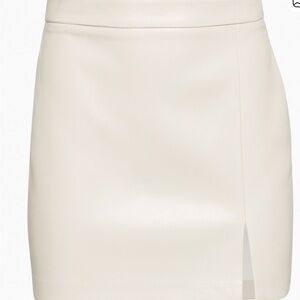 Wilfred Cream Mini Skirt